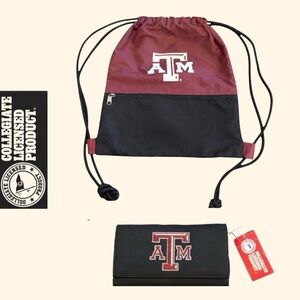 A&M Aggies Bag and Wallet NWT College Football SEC Game Day Swag